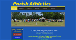 Desktop Screenshot of parishathleticsnc.org